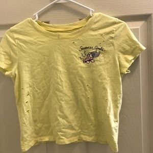 Hollister small cropped top